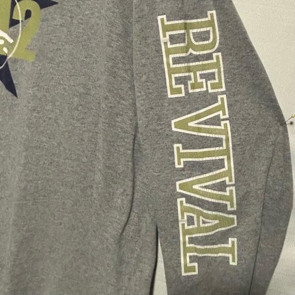 Revival Revival long sleeve everyday shirt thrashed XXL Gray long sleeve - Picture 7 of 8